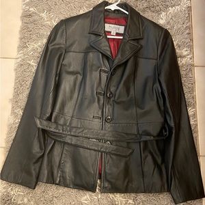 Wilson leather coat